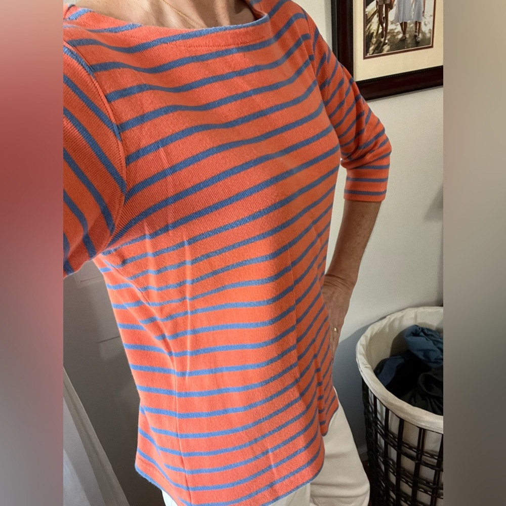L.L.Bean women’s boatneck cotton top